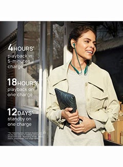 HUAWEI Freelace Bluetooth In-Ear Neckband Headphones Emerald Green  - Image 5