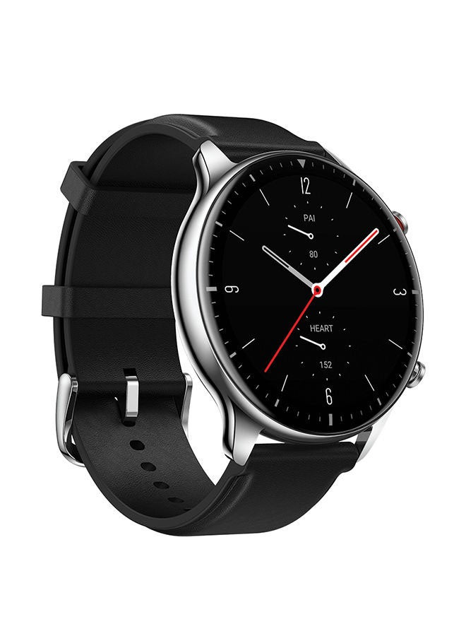 Amazfit - 471.0 mAh GTR 2 Smartwatch with 3D Curved Bezel-less Design Classic Edition Obsidian Black - Image 1