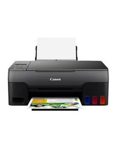 PIXMA G3420 Wireless Colour 3-in-1 Refillable MegaTank Inkjet Printer, Suitable for Banner Printing, A4 Print, Copy, Scan, Wi-Fi, Cloud Connectivity Black