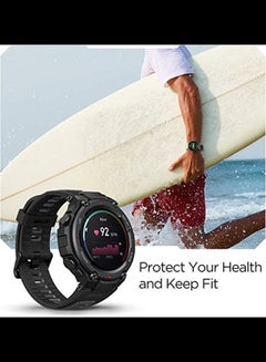 Amazfit T Rex Pro Smartwatch Desert Grey  - Image 5