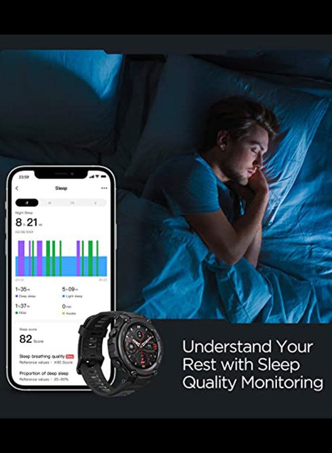 Amazfit - T Rex Pro Smartwatch Desert Grey - Image 1
