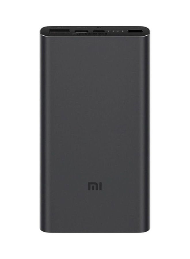Xiaomi - 10000.0 mAh Mi 18W Fast Charge Powerbank 3 Black - Image 1