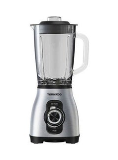 TORNADO Glass Blender With Chopper 300W TSET-GBLCH Silver  - Image 2