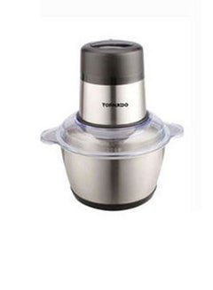 TORNADO Glass Blender With Chopper 300W TSET-GBLCH Silver  - Image 3
