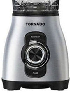 TORNADO Glass Blender With Chopper 300W TSET-GBLCH Silver  - Image 4
