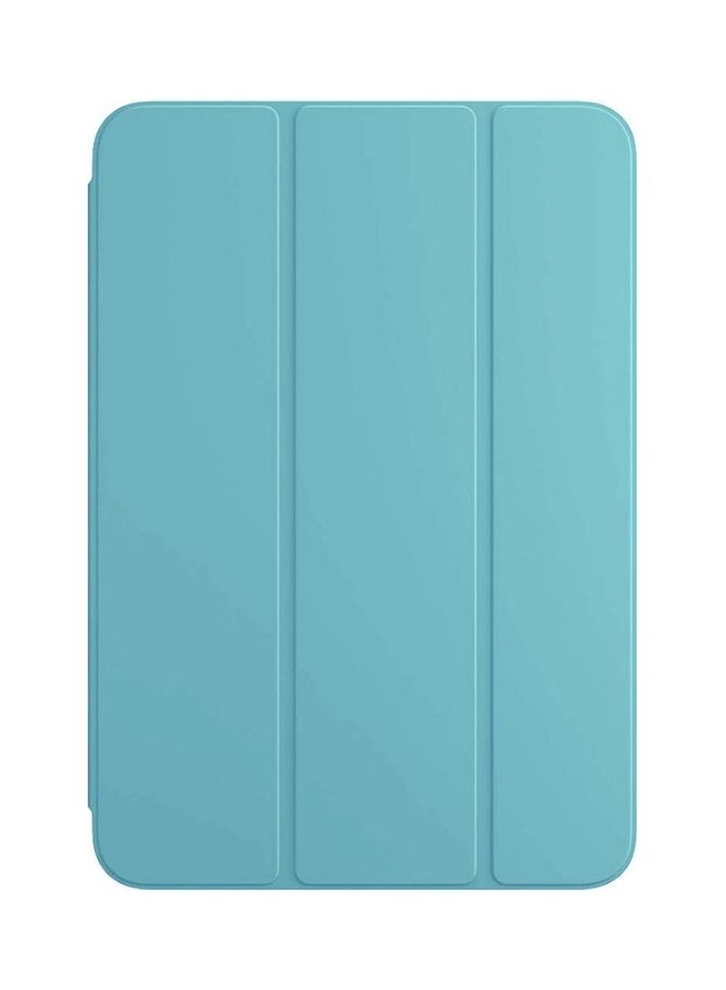MARGOUN iPad Mini 6th Generation Case (2021) Leather Folio Stand Folding Cover Compatible with Apple iPad Mini 6 (8.3 inch) Blue  - Image 4