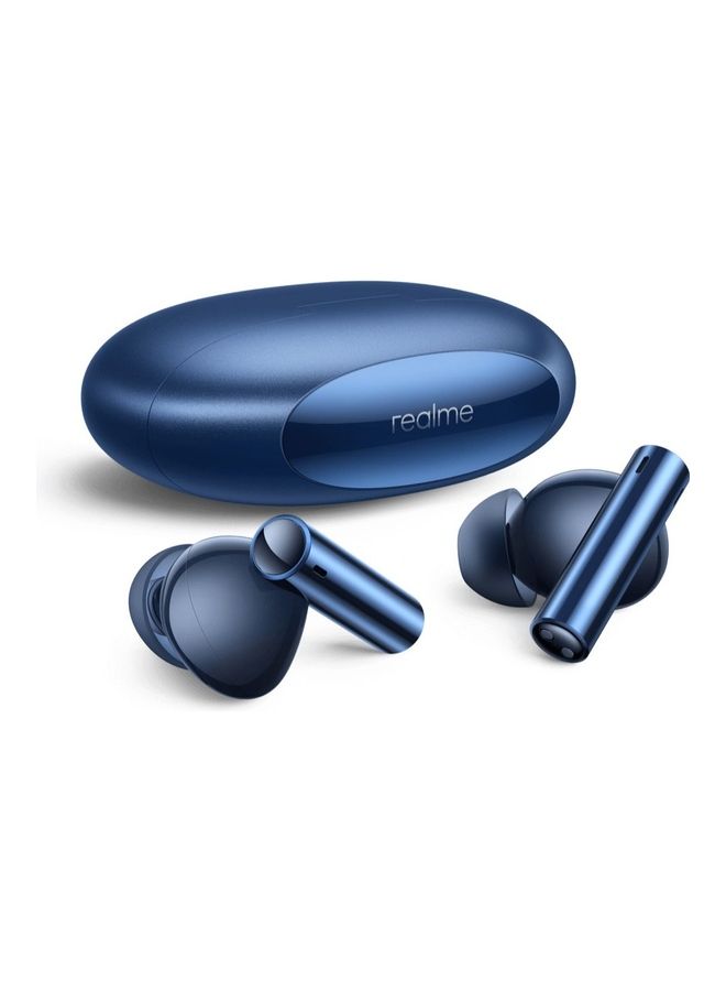 realme Buds Air 3 with Fast Charge & Active Noise Cancellation (ANC) Bluetooth Two Device pairing IPX5 Water Resistance Starry Blue  - Image 1