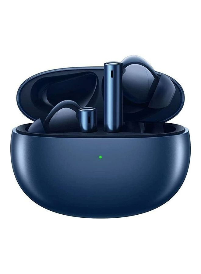 realme Buds Air 3 with Fast Charge & Active Noise Cancellation (ANC) Bluetooth Two Device pairing IPX5 Water Resistance Starry Blue  - Image 2