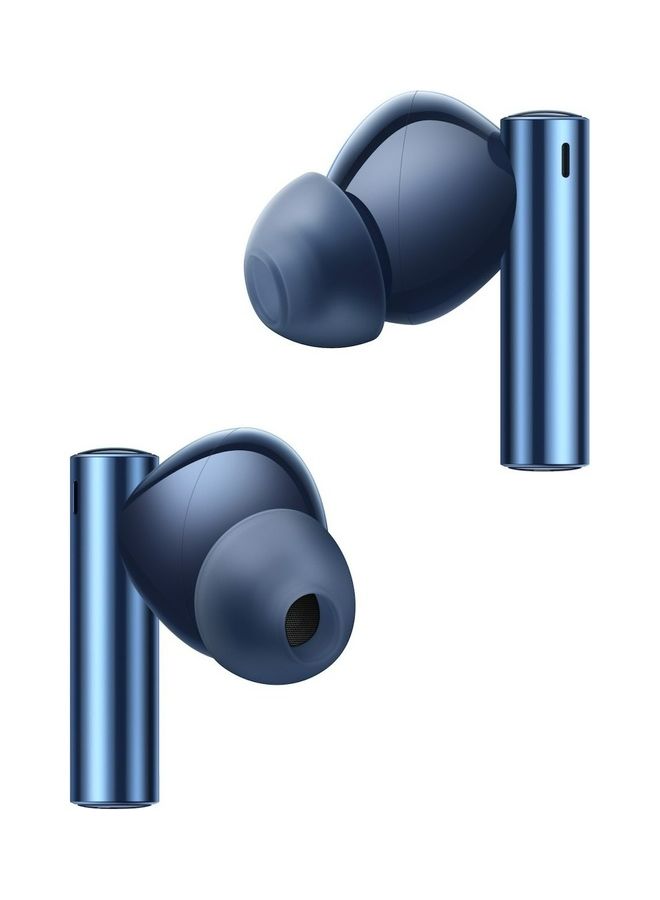 realme Buds Air 3 with Fast Charge & Active Noise Cancellation (ANC) Bluetooth Two Device pairing IPX5 Water Resistance Starry Blue  - Image 3