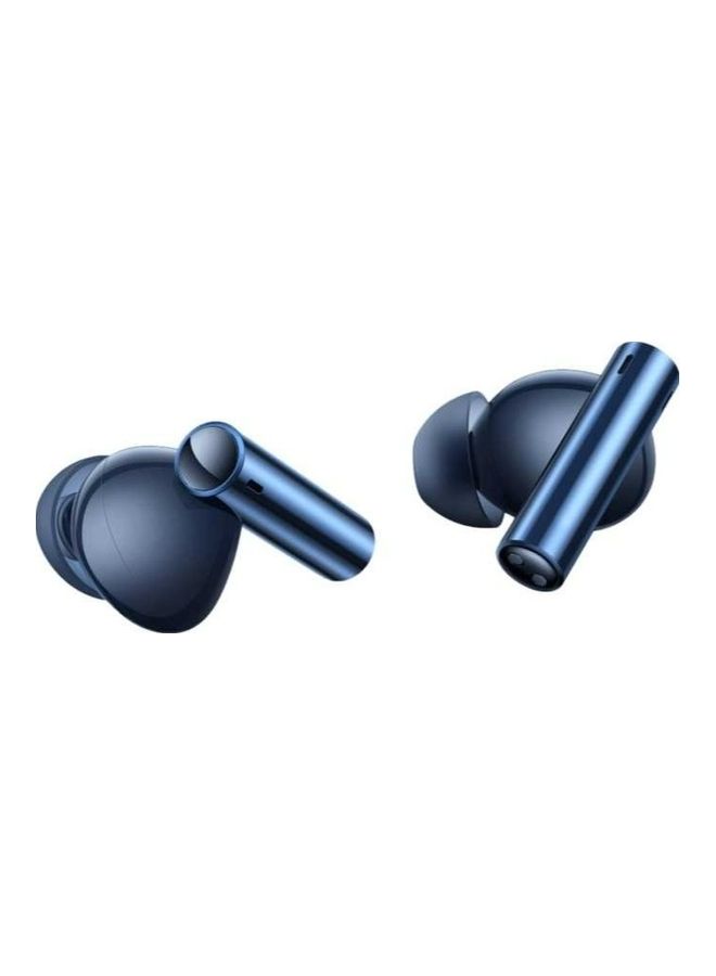 realme Buds Air 3 with Fast Charge & Active Noise Cancellation (ANC) Bluetooth Two Device pairing IPX5 Water Resistance Starry Blue  - Image 4