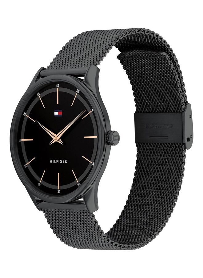 تومي هيلفيغر ساعة يد تناظرية من الستانلس ستيل 1710470 - Image 1
