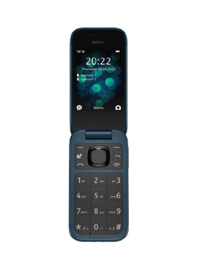 NOKIA 2660 TA-1474 Dual SIM Arabic KSA Blue 48MB RAM 128MB 4G - Middle East Version  - Image 2