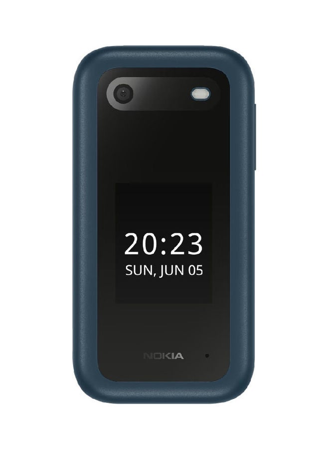 NOKIA 2660 TA-1474 Dual SIM Arabic KSA Blue 48MB RAM 128MB 4G - Middle East Version  - Image 3