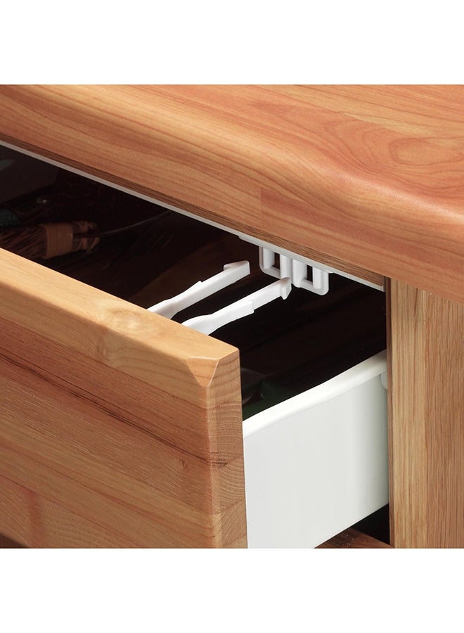 Clippasafe - 2-Piece Self-Adhesive Cupboard And Drawer Lock Set - Image 1