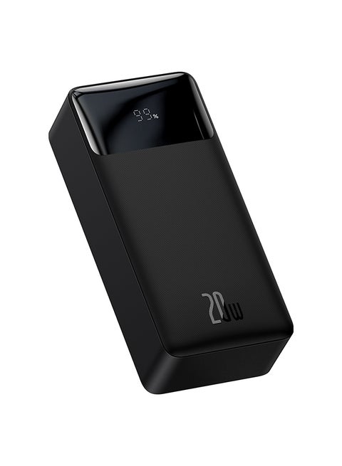 30000 mAh Bipow Digital Display Portable Charger, High-Capacity 30000mAh 20W USB-C Power Delivery Power Bank for iPhone 13/12/11/11Pro/11 Pro Max/X /8, Samsung, iPad Pro 2018, Quick Charge Devices Black