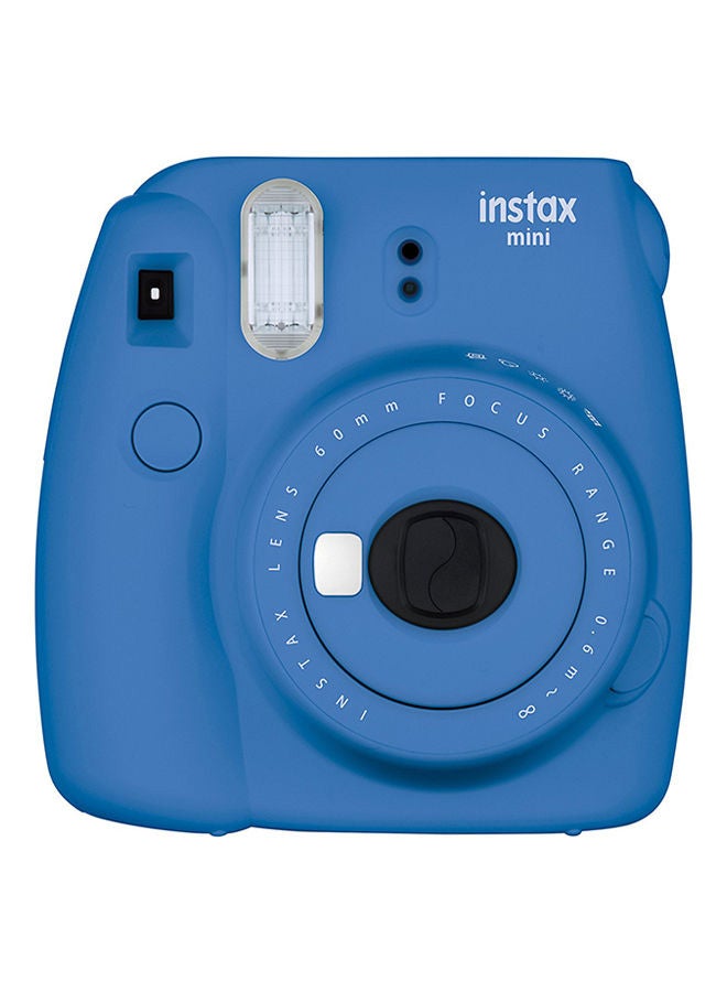 FUJIFILM - Instax Mini 9 Instant Film Camera Cobalt Blue - Image 1