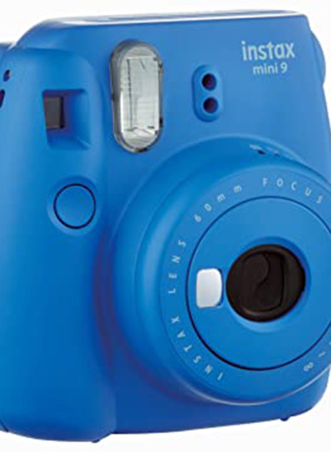 FUJIFILM - Instax Mini 9 Instant Film Camera Cobalt Blue - Image 1