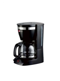 دي إل سي  ماكينة صنع قهوة كهربائية مزودة بمرشح للسوائل 600.0 ml 650.0 W 830 أسود\ساطع\فضي  - Image 4