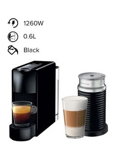 Essenza Mini Coffee Machine With Aeroccino3 Milk Frother 1260.0 W C030BK Black - v1667393567/N33903841A_1