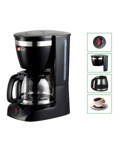 دي إل سي  ماكينة صنع القهوة بفلتر للسوائل 1.25 L 800.0 W DLC-CM7302 أسود\ساطع\فضي  - Image 2
