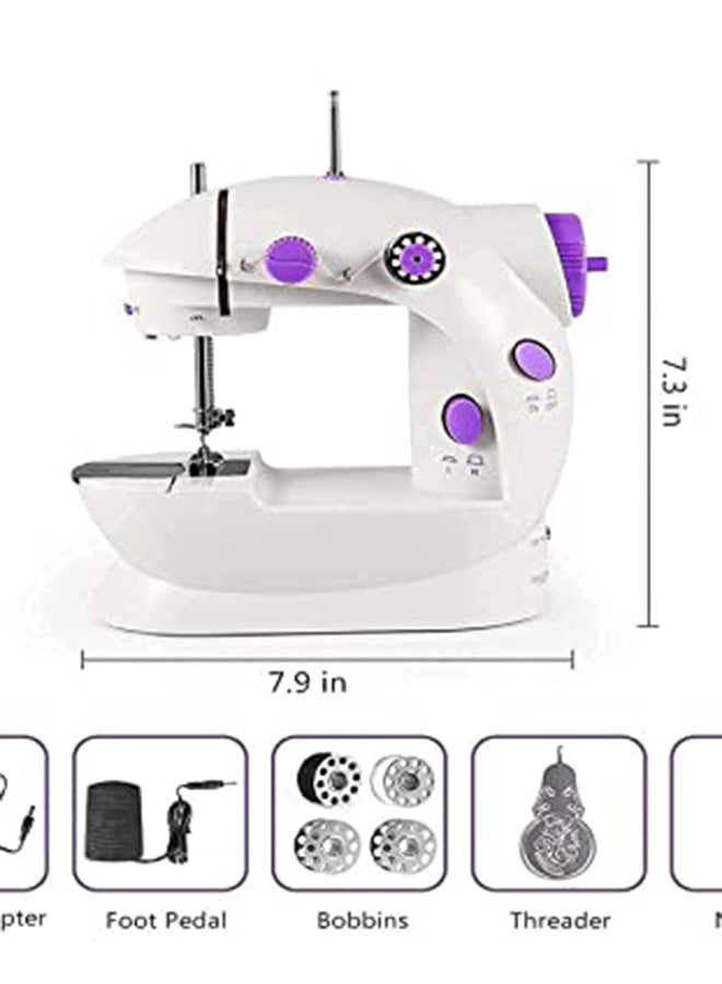 DLC Mini Sewing Machine DLC-31121 White/Purple  - Image 4