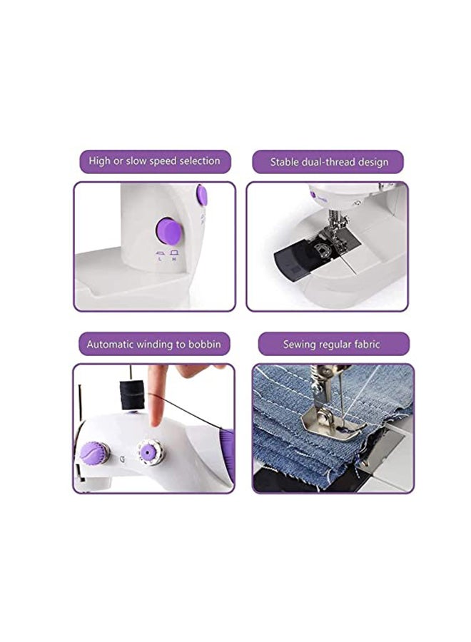DLC Mini Sewing Machine DLC-31121 White/Purple  - Image 5