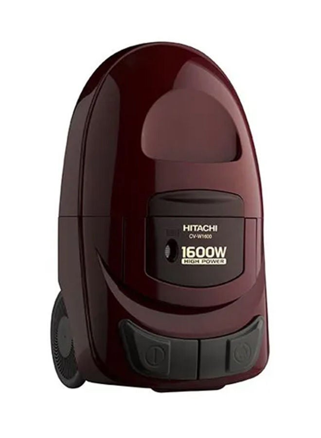 HITACHI Electric Canister Vacuum Cleaner 5 L 1600 W CV-W1600 SS220 WR Wine Red  - Image 2