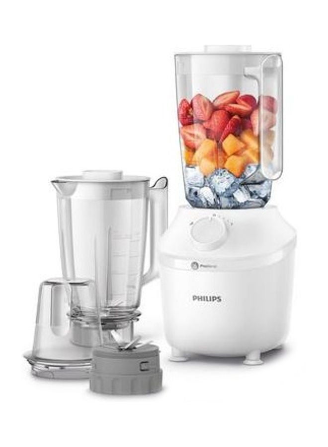 فيليبس خلاط كهربائي 2 في 1 1.9 L 450 W HR2041/50 أبيض  - Image 3