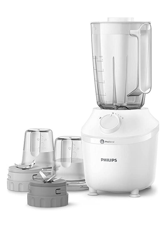 فيليبس خلاط كهربائي 2 في 1 1.9 L 450 W HR2041/50 أبيض  - Image 5