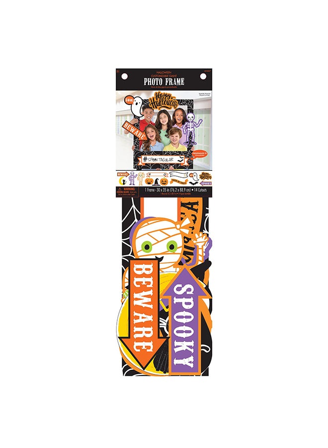 Amscan Halloween Customizable Giant Photo Frame
