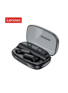 Lenovo QT81 Wireless Earphone Touch Button Hifi Stereo Earbuds 40mAh Battery BT 5.0 Waterproof Headphones With Mic Black  - Image 1