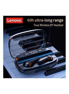 Lenovo QT81 Wireless Earphone Touch Button Hifi Stereo Earbuds 40mAh Battery BT 5.0 Waterproof Headphones With Mic Black  - Image 5