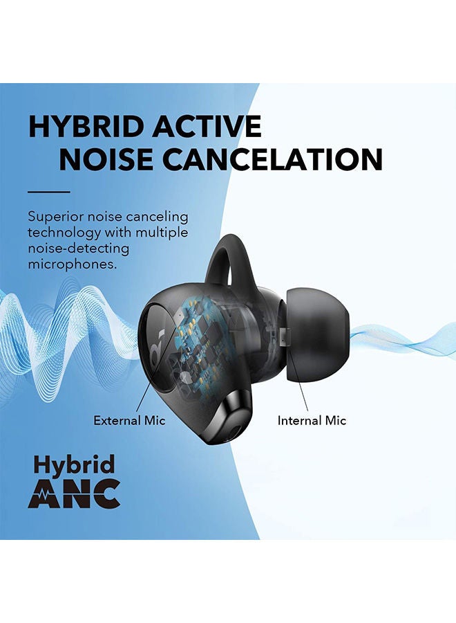 Soundcore - Life Dot 2 NC Bluetooth Earphones, Multi-Mode Noise Cancelling Wireless Earbuds, ANC Earbuds with 4-Mic Clear Calls, 35-Hr Playtime, Deep Bass, Fast Charging, Transparency, and App Black - Image 1
