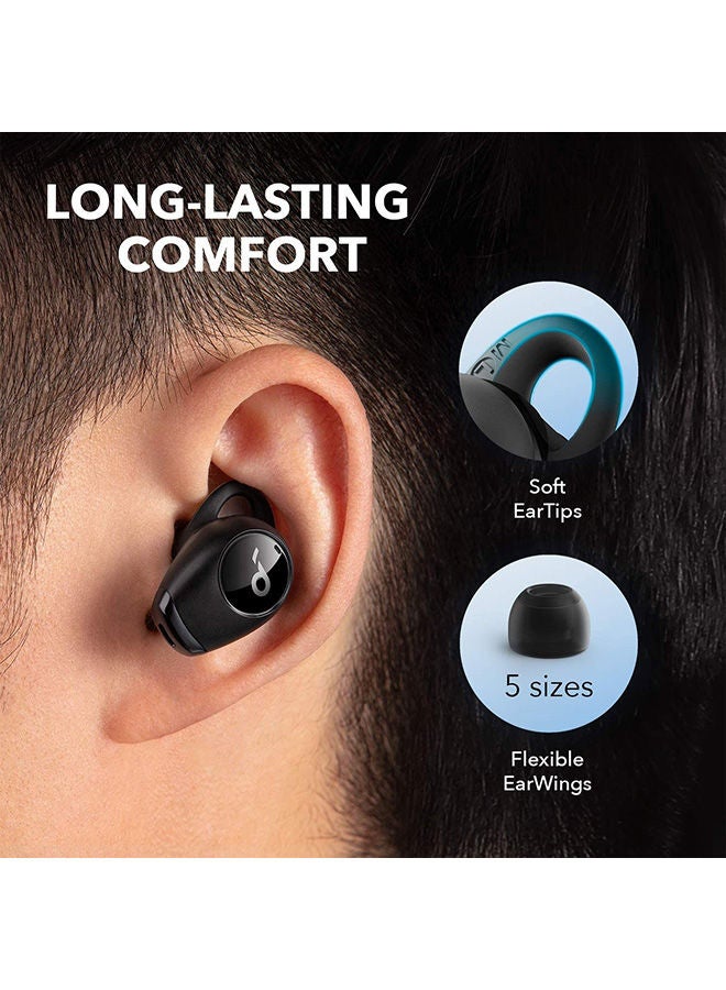 Soundcore - Life Dot 2 NC Bluetooth Earphones, Multi-Mode Noise Cancelling Wireless Earbuds, ANC Earbuds with 4-Mic Clear Calls, 35-Hr Playtime, Deep Bass, Fast Charging, Transparency, and App Black - Image 1
