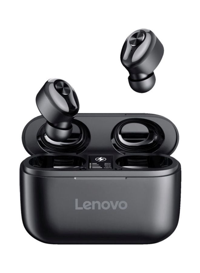 Lenovo - HT18 True Wireless Stereo Earbuds Black - Image 1