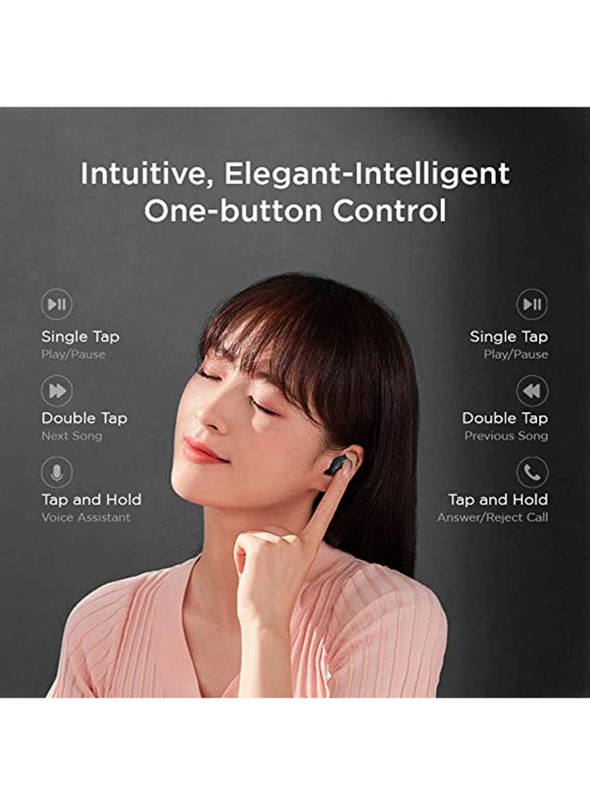 Lenovo - HT18 True Wireless Stereo Earbuds Black - Image 1