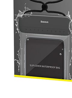 Universal Waterproof Case Cell Phone Pouch Dry Bag Compatible with iPhone 13 Pro Mini, iPhone 12 11 X XR XS, Samsung Galaxy S21 S20 all 4.0-7.2'' Phone Black/Grey - v1667393822/N45694338A_6