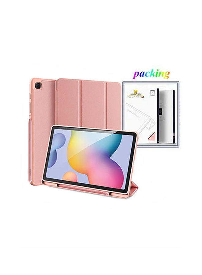 Rock Pow Protective Cover Case for Samsung Galaxy Tab S6 Lite 10.4 Inch 2020 Pink - Image 1