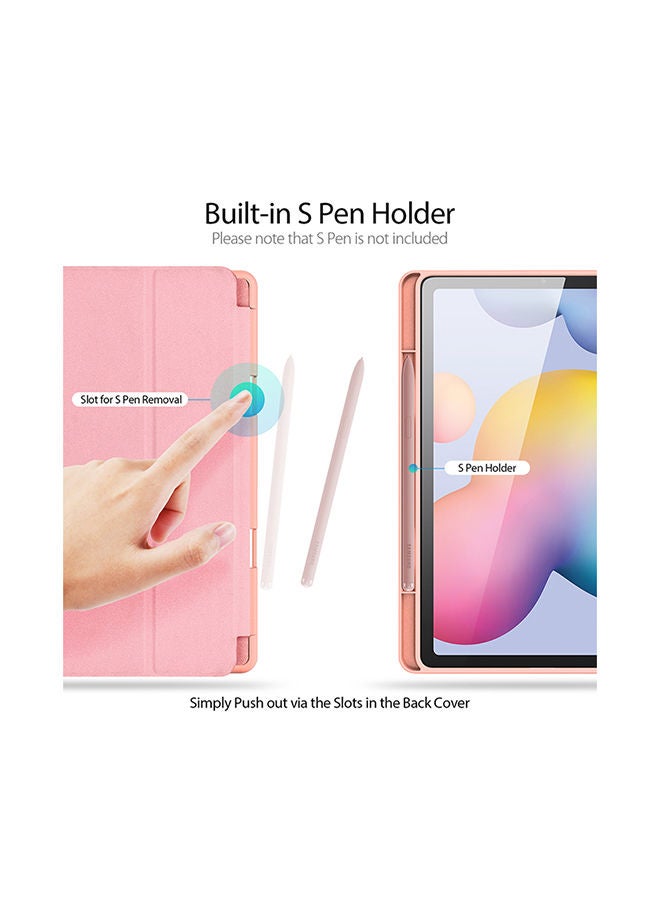 Rock Pow Protective Cover Case for Samsung Galaxy Tab S6 Lite 10.4 Inch 2020 Pink - Image 2