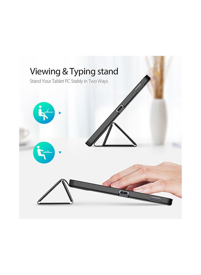 Rock Pow Protective Cover Case for Samsung Galaxy Tab S6 Lite 10.4 Inch 2020 Black - Image 3