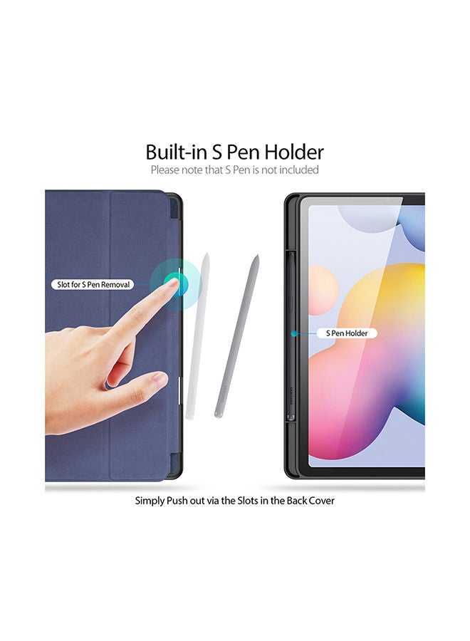 Rock Pow Protective Cover Case for Samsung Galaxy Tab S6 Lite 10.4 Inch 2020 Blue - Image 2