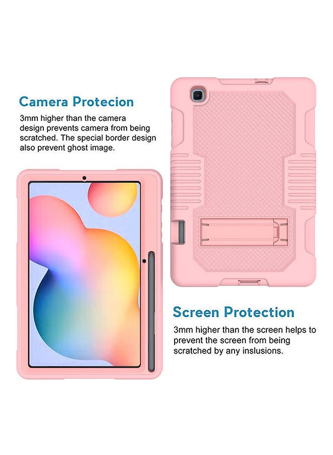 Rock Pow Protective Cover Case for Samsung Galaxy Tab S6 Lite 10.4 Inch 2020 Rose Gold - Image 2