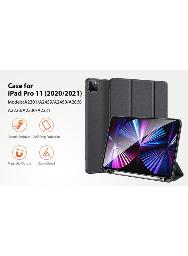 Rock Pow Protective Case for iPad Pro 11 2021/2020 Black  - Image 3