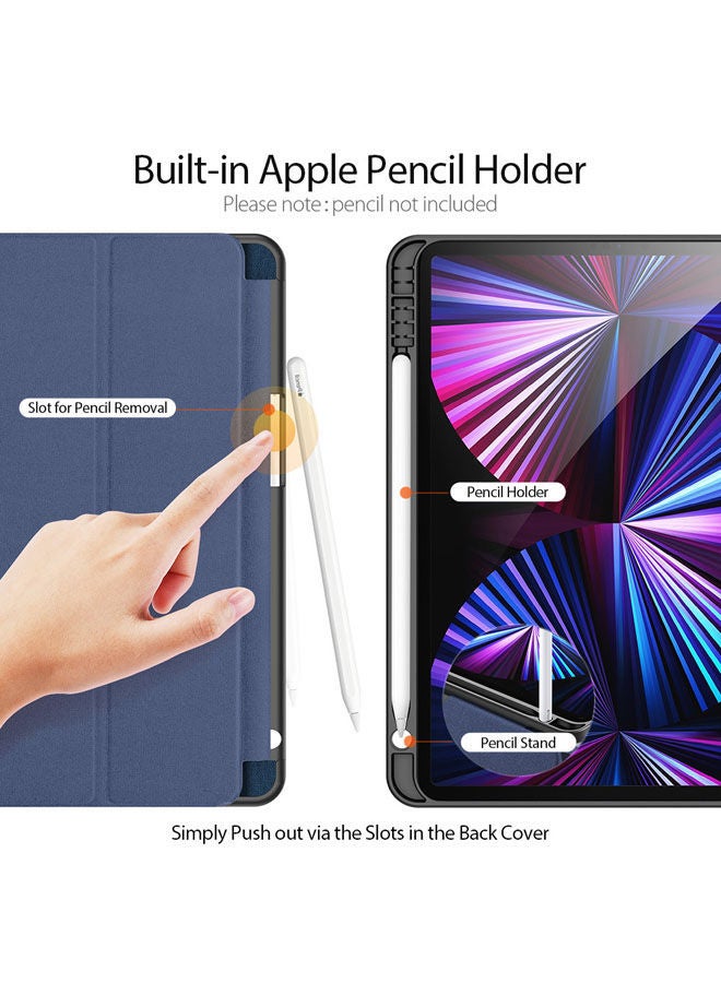 Rock Pow Protective Case for iPad Pro 11 2021/2020 Blue - Image 2