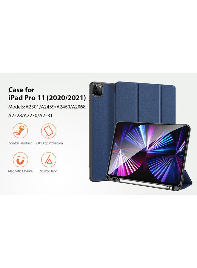 Rock Pow Protective Case for iPad Pro 11 2021/2020 Blue - Image 5