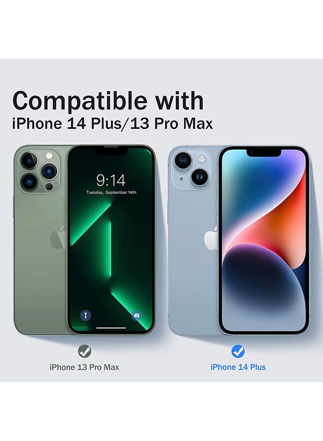Rock Pow 2 Pack Blitzby Privacy Screen Protector for iPhone 14 Plus/13 Pro Max (6.7 inch) Black  - Image 2