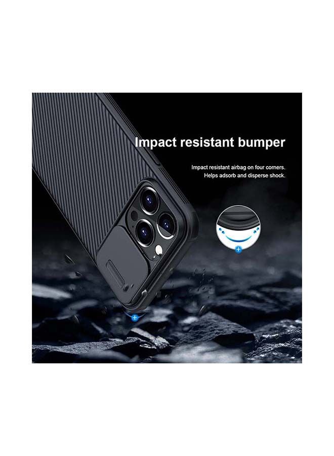 Nillkin - CamShield With Camera Slide Protection For Apple iPhone 13 Pro Black Black - Image 1