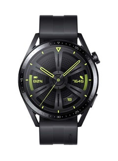 هواوي ساعة ذكية WATCH GT 3 مقاس 46 ملم لون أسود.  - Image 1