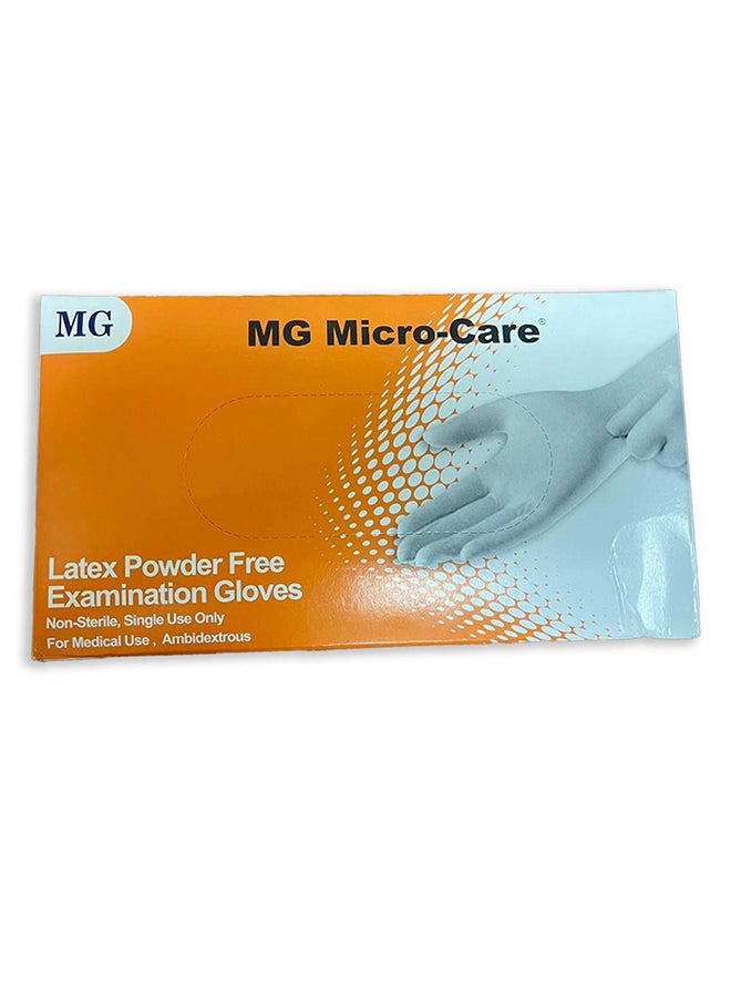 High Quality Disposable Latex Hand Gloves White Largecm - Image 3