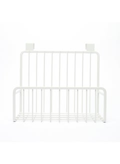 Home Box Maisan Over The Door Kitchen Basket White 12cm  - Image 2